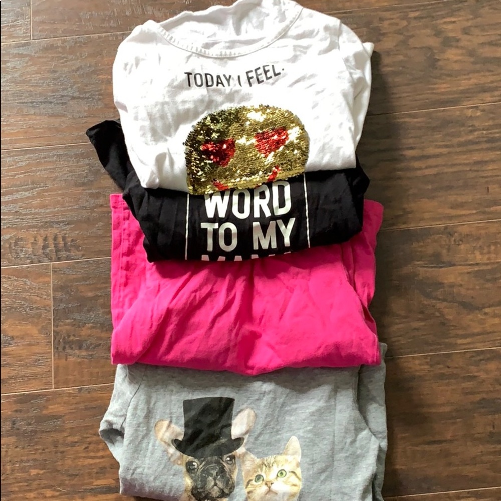 4 LONG SLEEVE SHIRTS